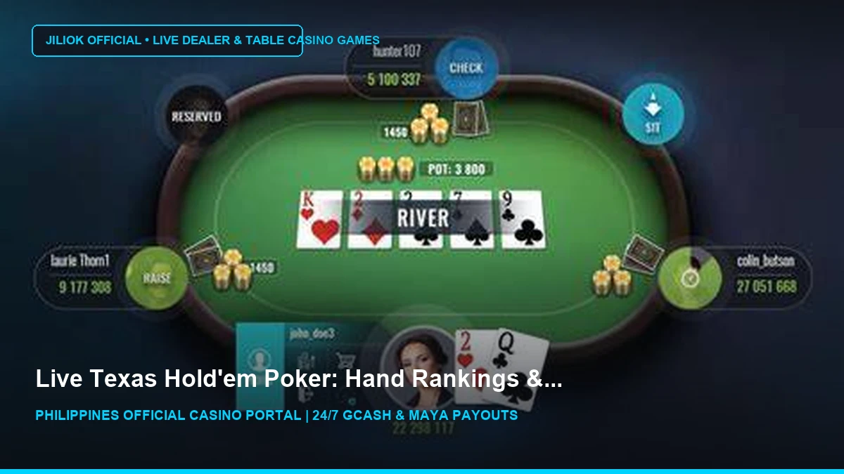 live texas hold em real money - Philippine News Agency - JILIOK Casino Philippines
