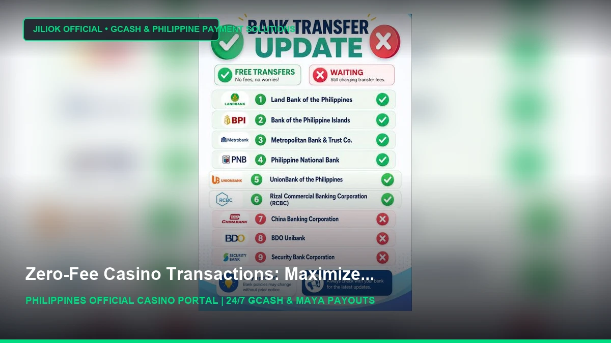 Your ultimate guide to FREE bank transfers is here! ✨ Updated this August!  We've refreshed our guide as more banks finalized their free fund transfer  rollout. Most traditional banks, digital banks, - JILIOK Casino Philippines