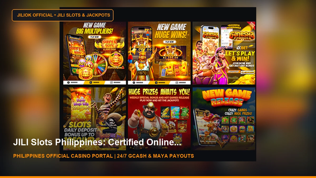 JIli Slots Banner Projects :: Photos, videos, logos, illustrations and  branding :: Behance - JILIOK Casino Philippines