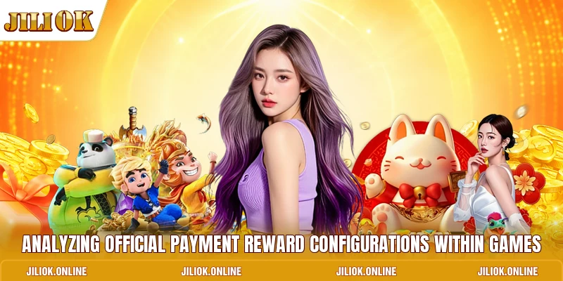 Analyzing official payment reward configurations within games