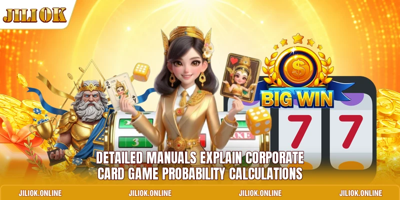 Detailed manuals explain corporate card game probability calculations 