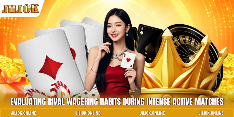 Evaluating rival wagering habits during intense active matches