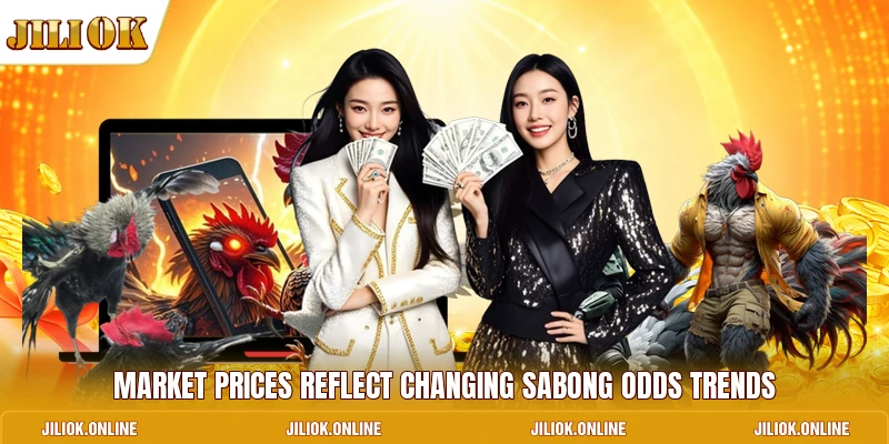 Market prices reflect changing sabong odds trends
