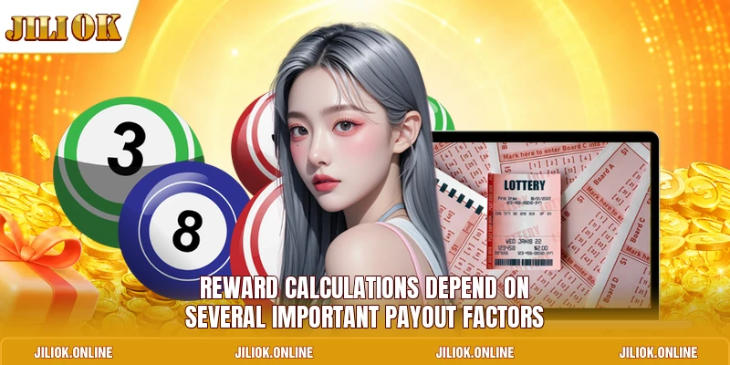 Reward calculations depend on several important payout factors